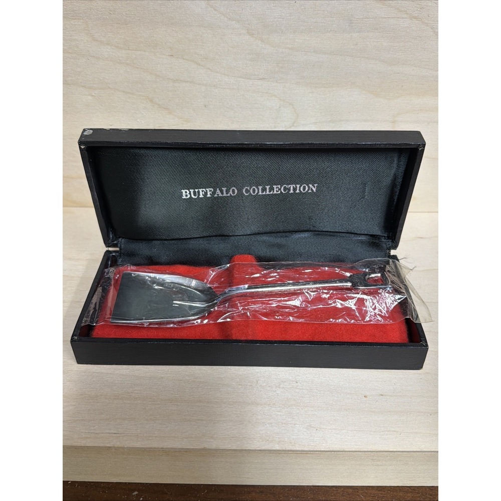 Buffalo Collection Small Silver tone Server - vintage, unused